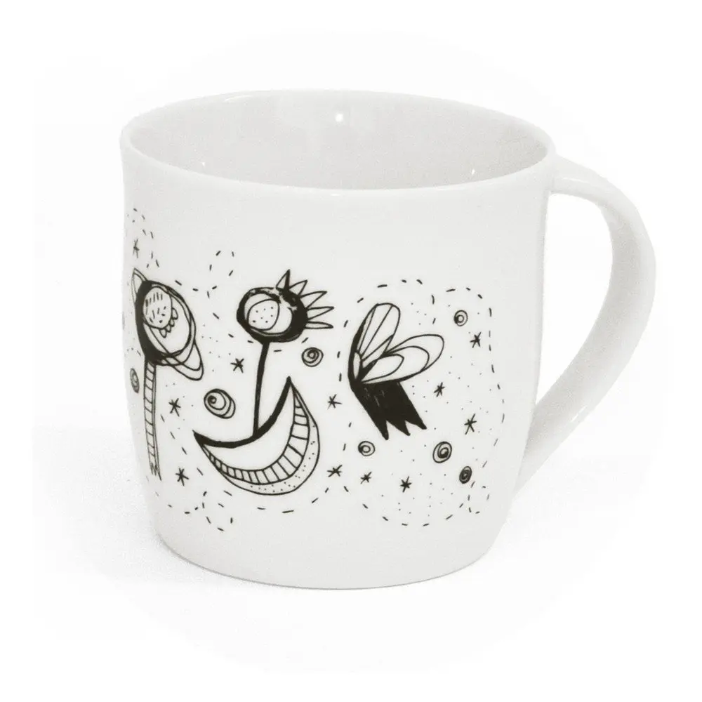 Bílý porcelánový hrnek 260 ml Domov tu – Bonami