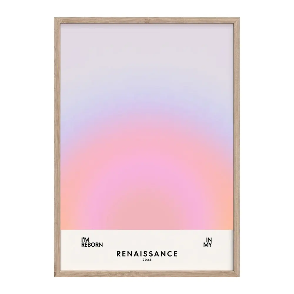 Tištěný obraz s rámem 50x70 cm Soft Nuances – Styler