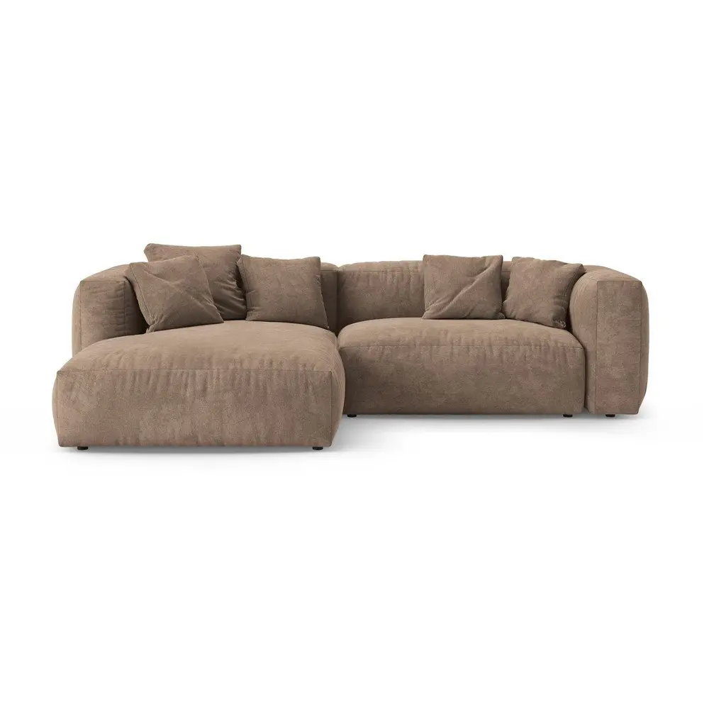 Béžová modulární rohová pohovka (levý roh) Martina – Micadoni Home