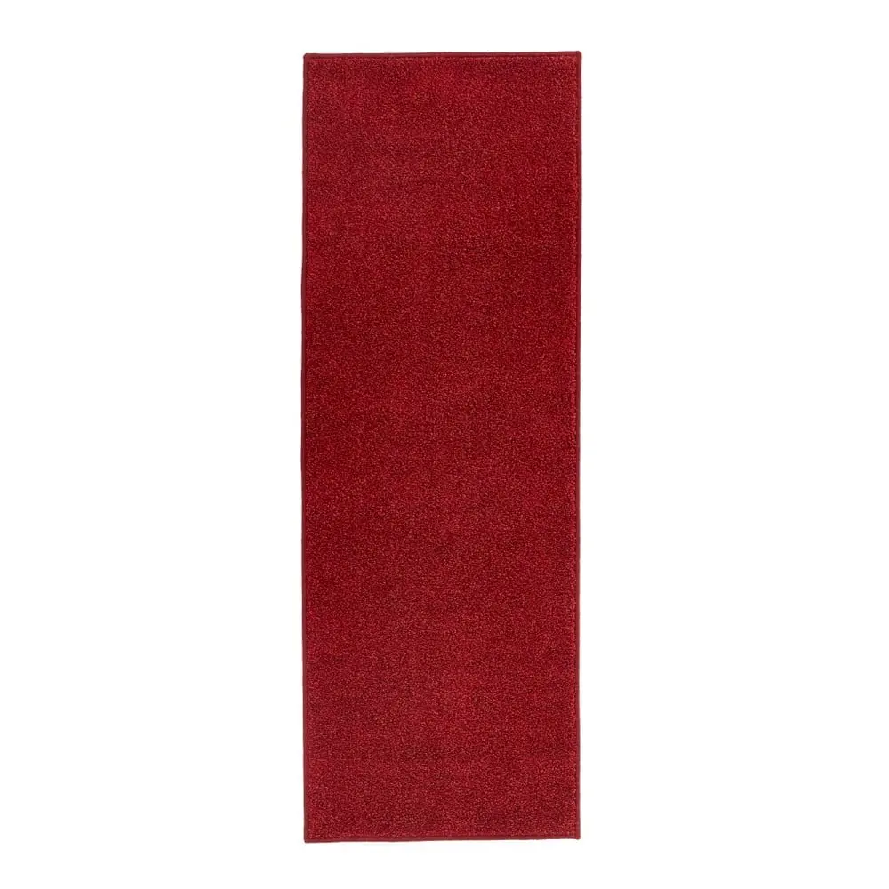 Červený běhoun Hanse Home Pure, 80 x 300 cm