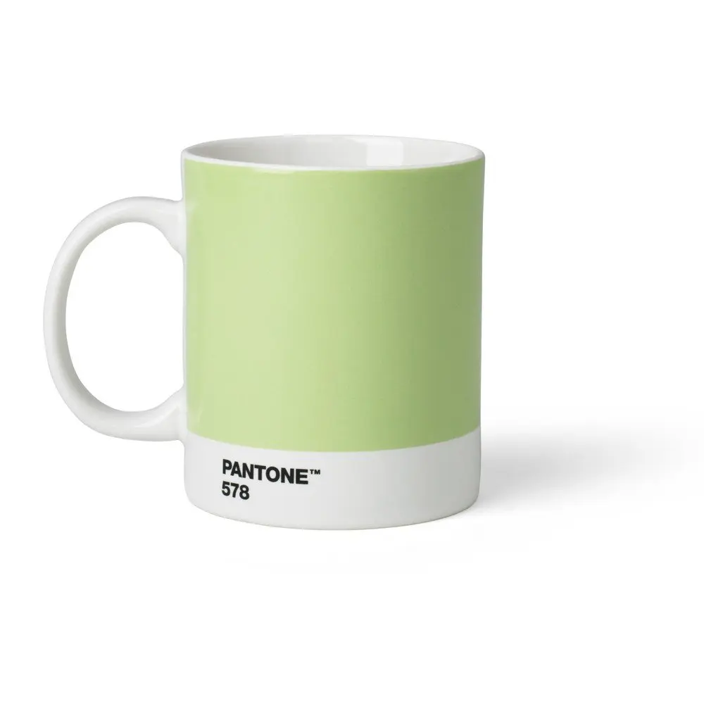 Světle zelený porcelánový hrnek 375 ml Light Green 578 – Pantone