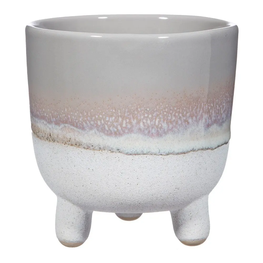 Šedý květináč Sass & Belle Bohemian Home Mojave, ø 11,7 cm