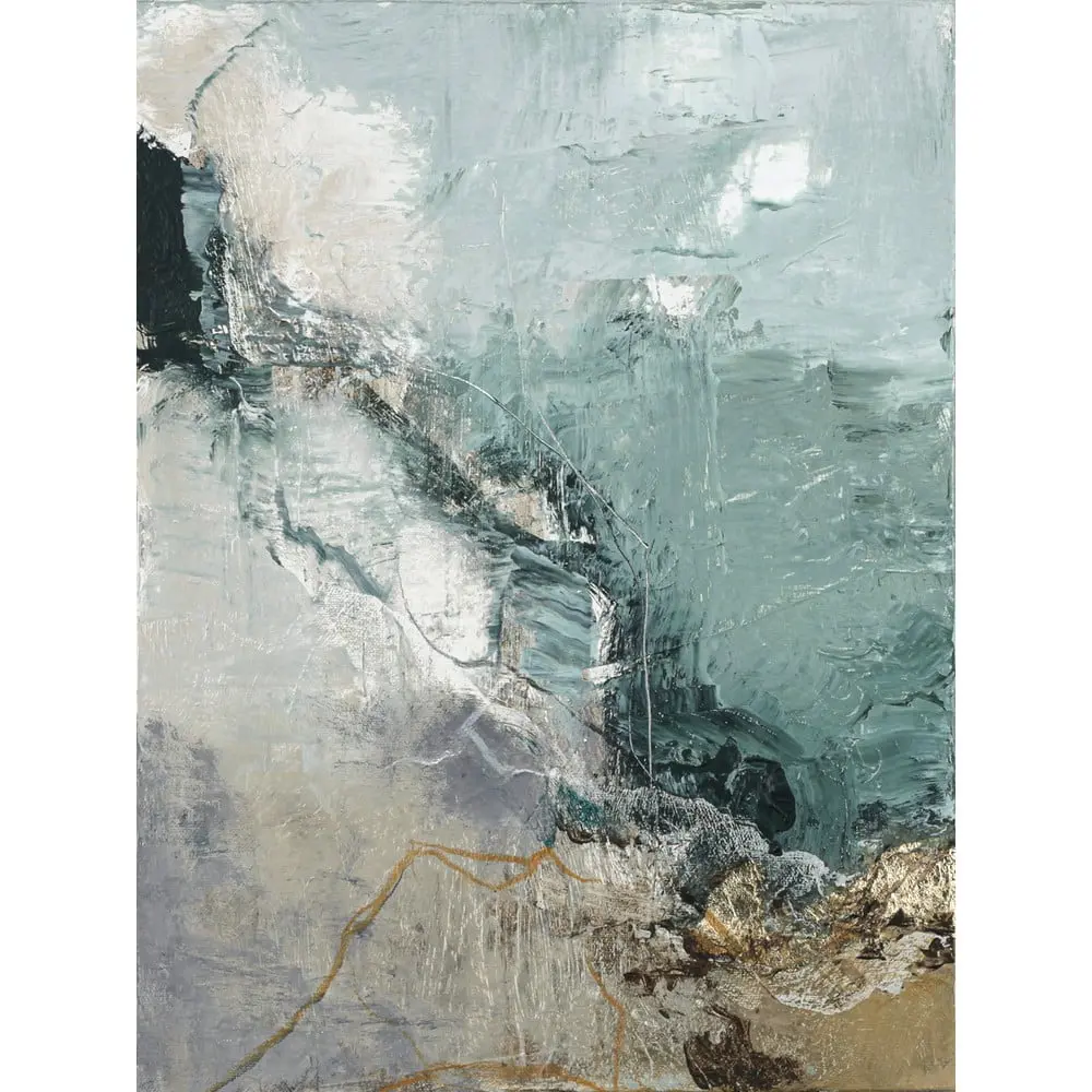 Obraz s ručně malovanými prvky na plátně 60x80 cm Downhill – Malerifabrikken