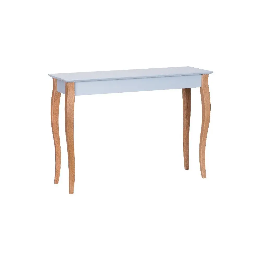 Světle šedý odkládací stolek Ragaba Console, délka 105 cm