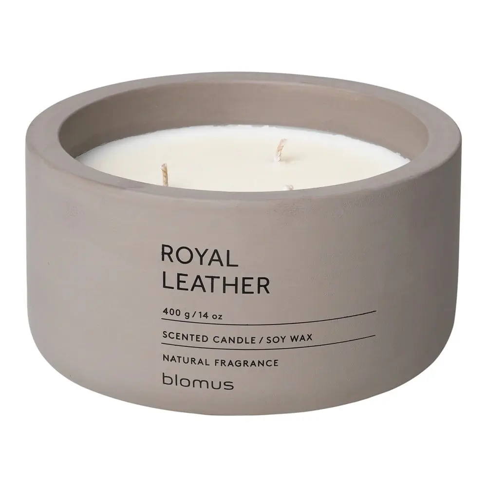 Vonná sojová svíčka doba hoření 25 h Fraga: Royal Leather – Blomus