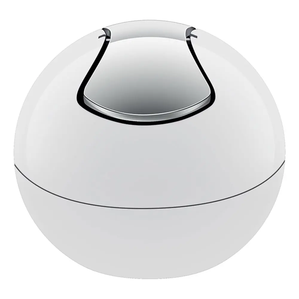 Bílý plastový odpadkový koš 1 l Bowl – Spirella