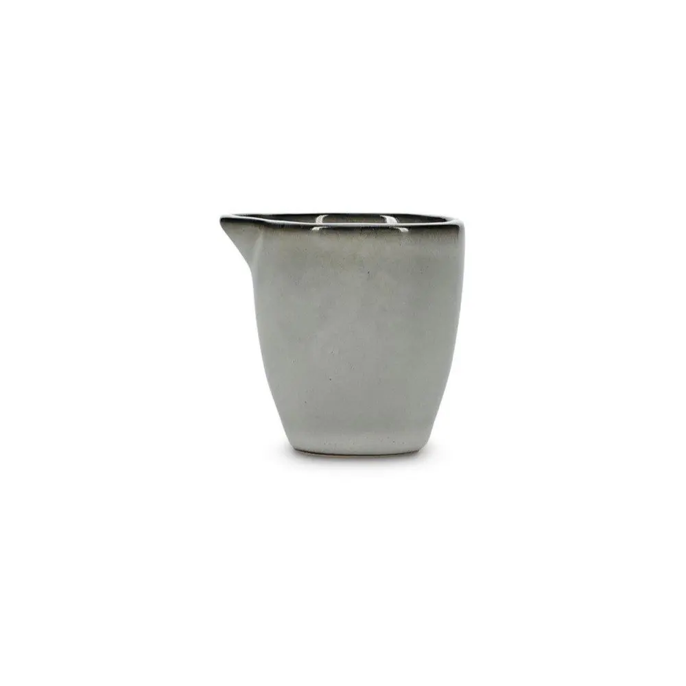 Zelená kameninová konvička na mléko 70 ml Artisan – Salt&Pepper