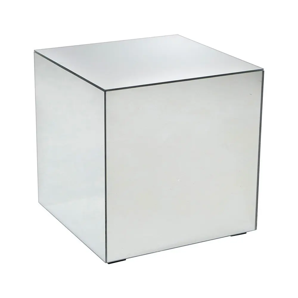 Skleněný odkládací stolek 45,5x45,5 cm Cube – Ellos Home