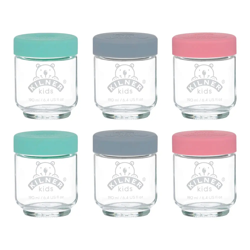 Kilner Sada 6 skleniček na dětskou výživu, 190 ml 0025.017