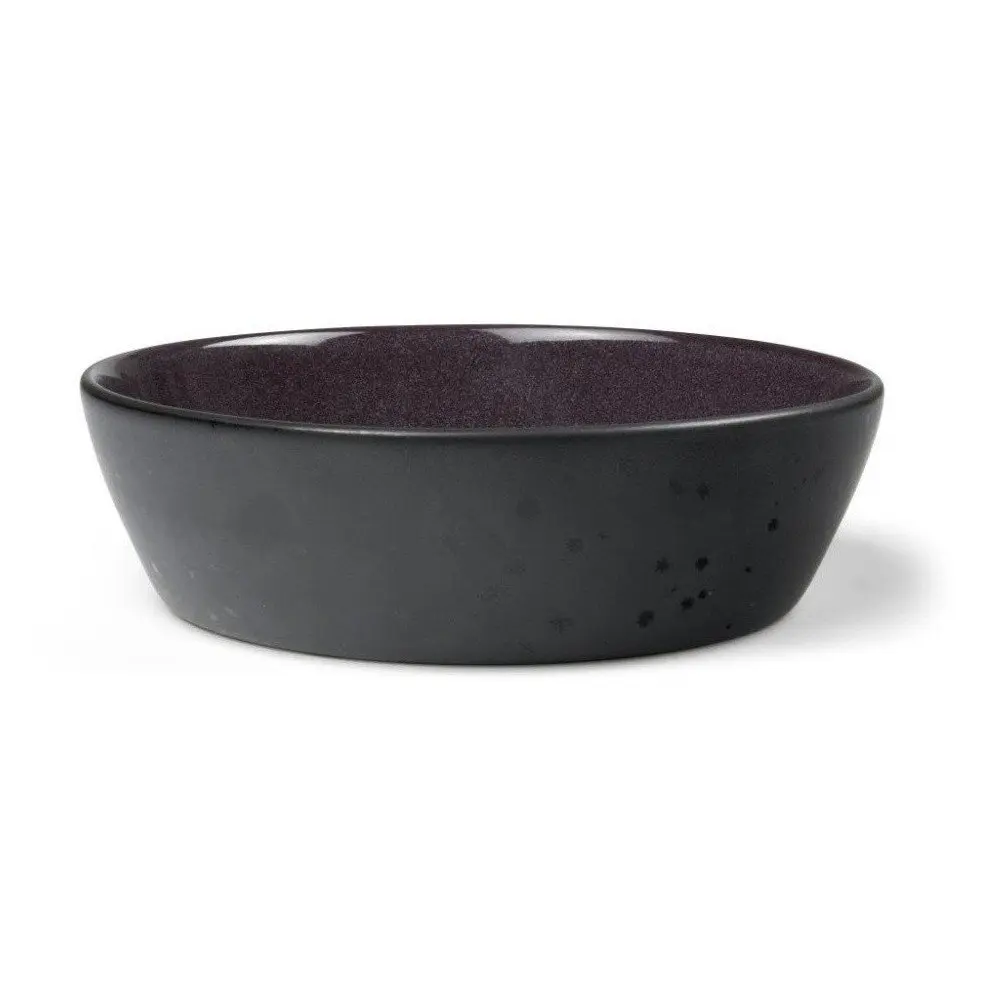 Černá/fialová miska z kameniny Gastro Black/Purple – Bitz