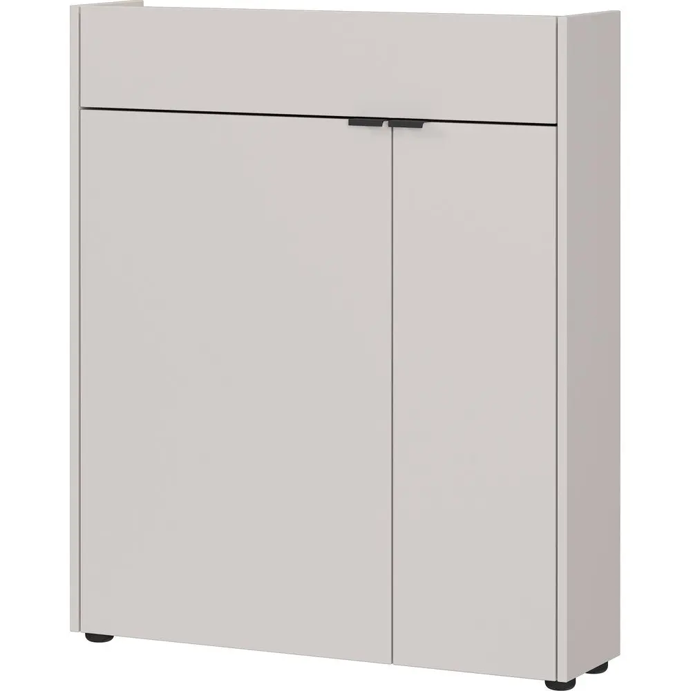 Krémová matná skříňka 83x99x22 cm Ameca – Germania