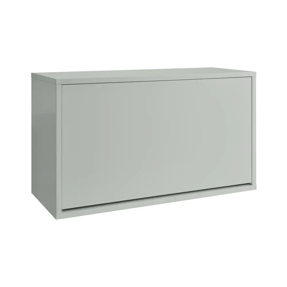 Bílý výklopný/závěsný botník 70x30x40 cm – ReCollector