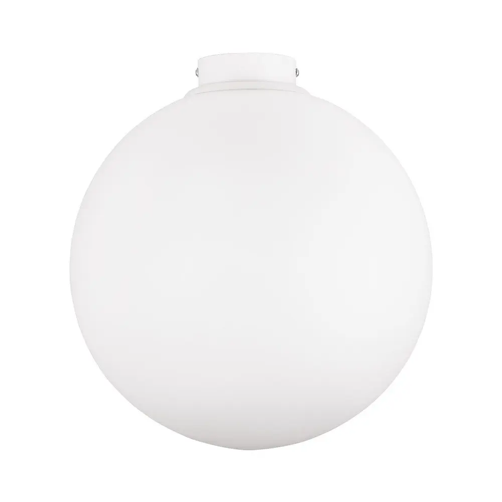 NOVA LUCE stropní svítidlo NEVOSO opálové sklo a bílý kov E27 1x12W 230V IP20 bez žárovky 920424