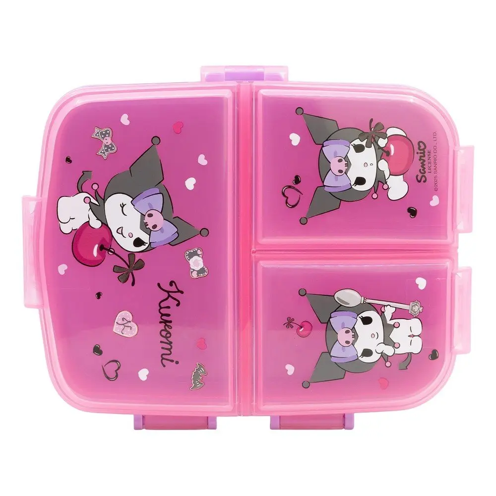 Kuromi svačinový box s přihrádkami 550 ml