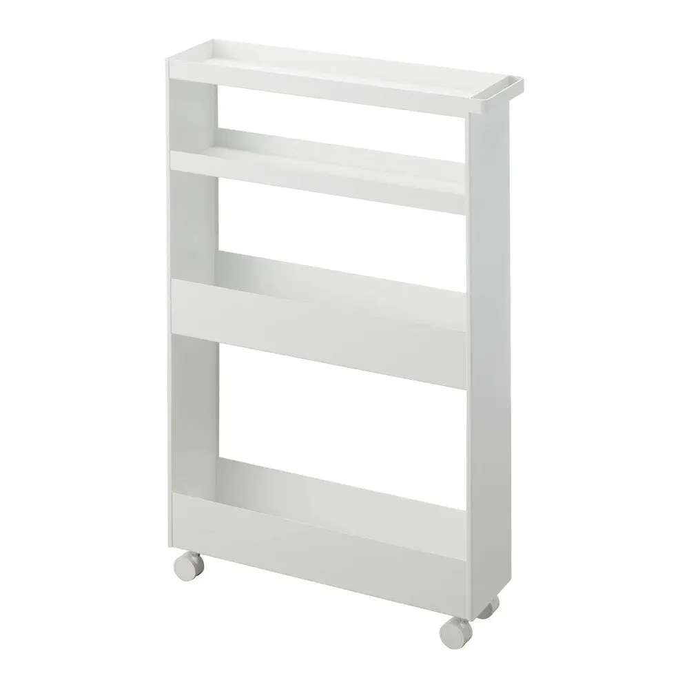 Matně bílý ocelový koupelnový regál 48x80,5 cm Tower – YAMAZAKI