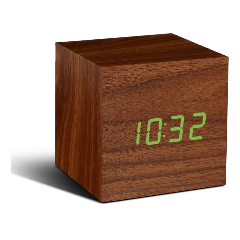 Digitální budík Cube Click – Gingko