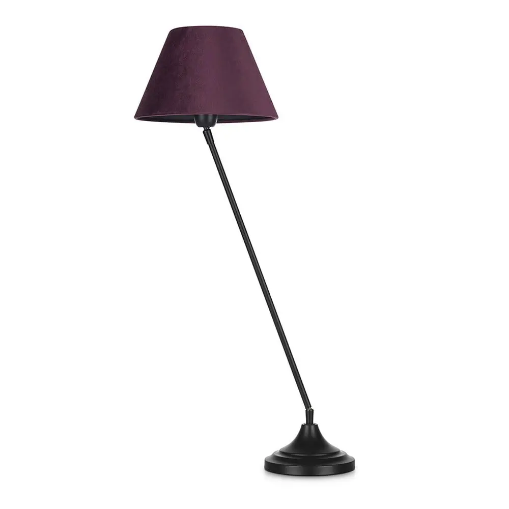Černo-fialová stolní lampa Markslöjd Garda