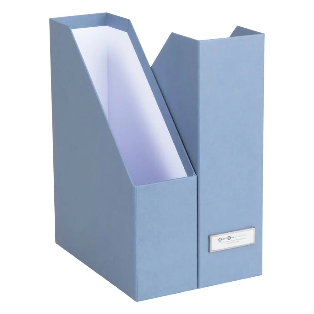 Kartonové organizéry na dokumenty v sadě 2 ks Viola – Bigso Box of Sweden