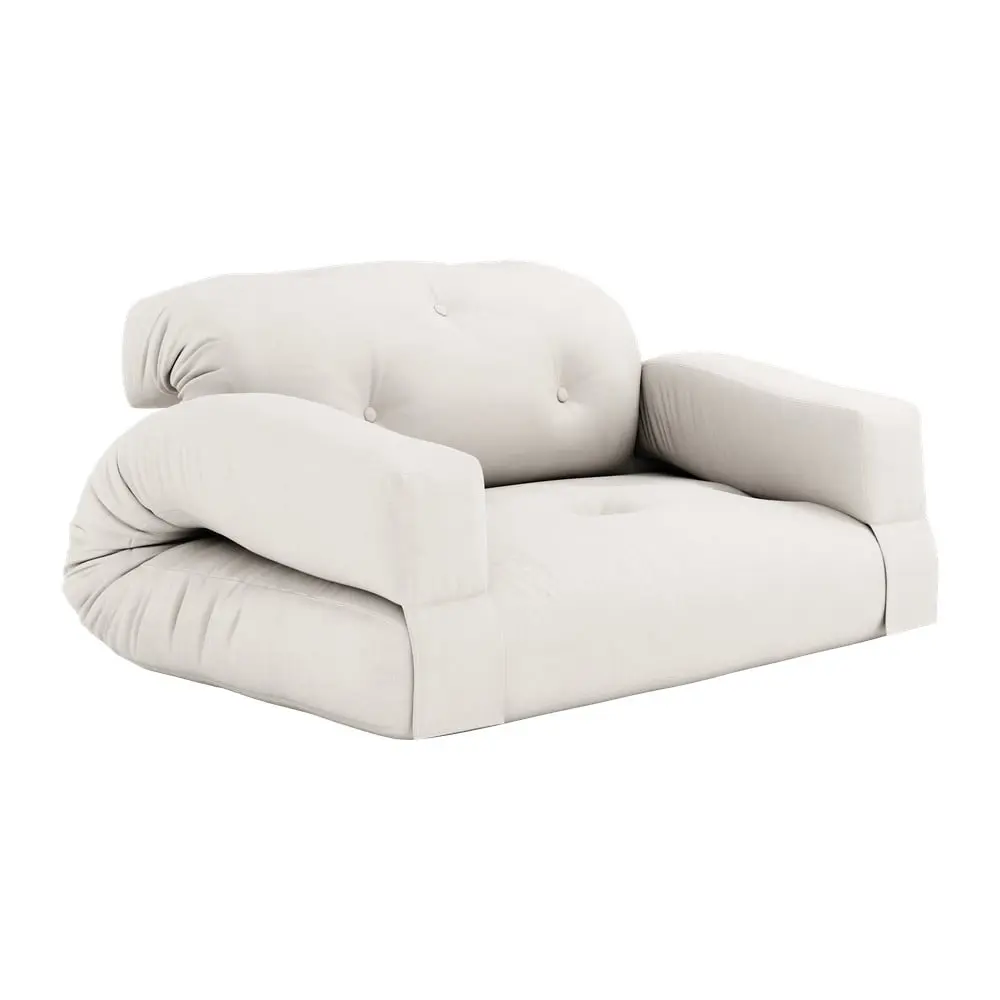 Bílobéžová pohovka 140 cm Hippo - Karup Design