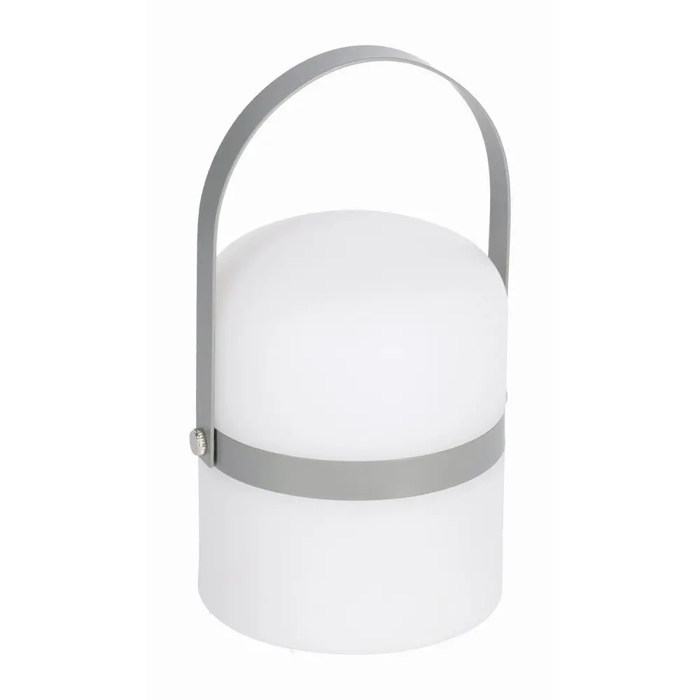 Bílá venkovní lampa Kave Home Janvir, výška 16 cm