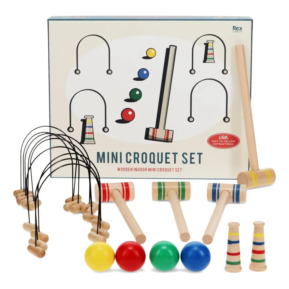 Stolní kroket Mini Croquet Set – Rex London