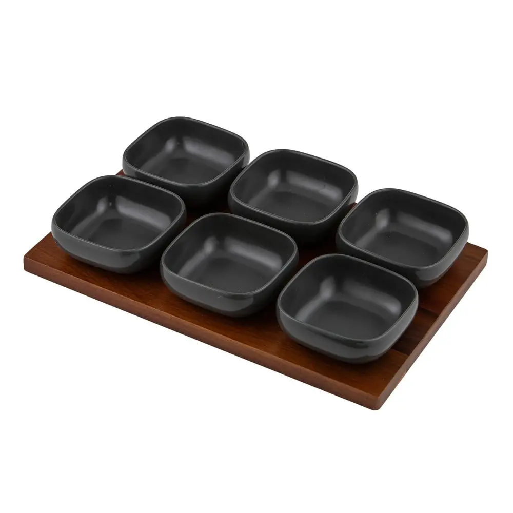 Bílá porcelánová servírovací sada 6 ks Essentials – Ladelle