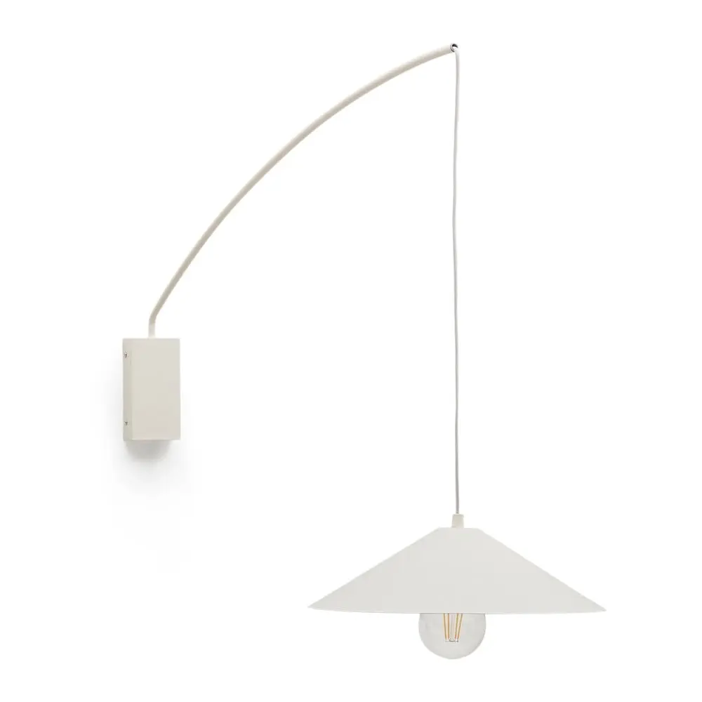 Krémové nástěnné svítidlo ø 35 cm Kally – Kave Home