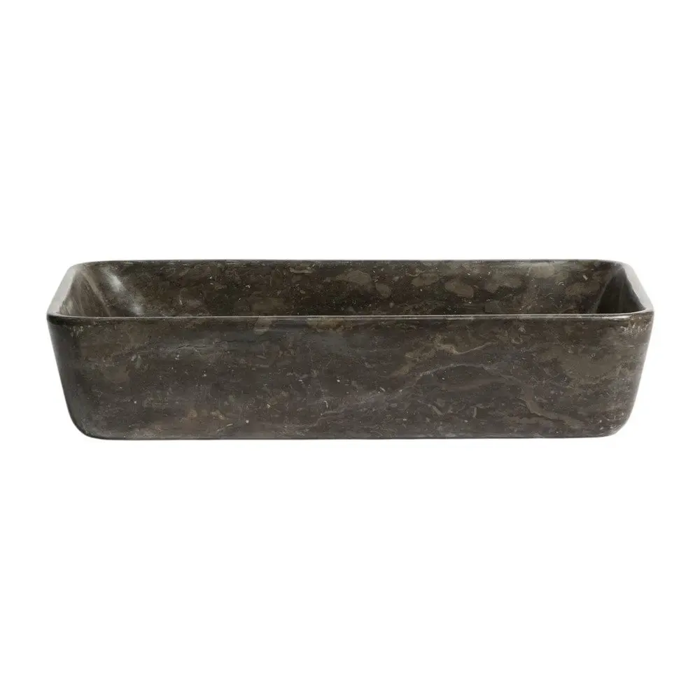 Šedé kamenné umyvadlo 55x35 cm Darnen – Kave Home