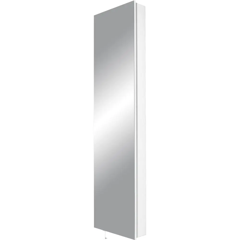 Bílá předsíňová skříňka 50x195x18 cm Rotary – Germania