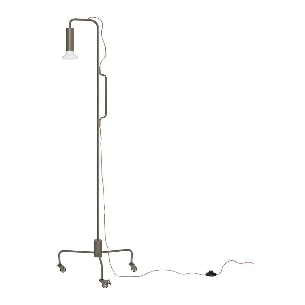 Hnědá stojací lampa (výška 154 cm) Ido – Hübsch