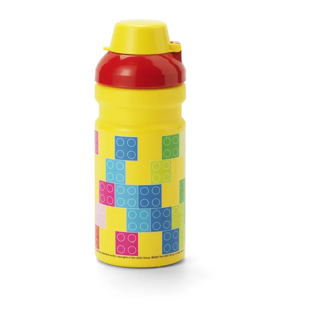 Žlutá dětská lahev 390 ml Brick – LEGO®