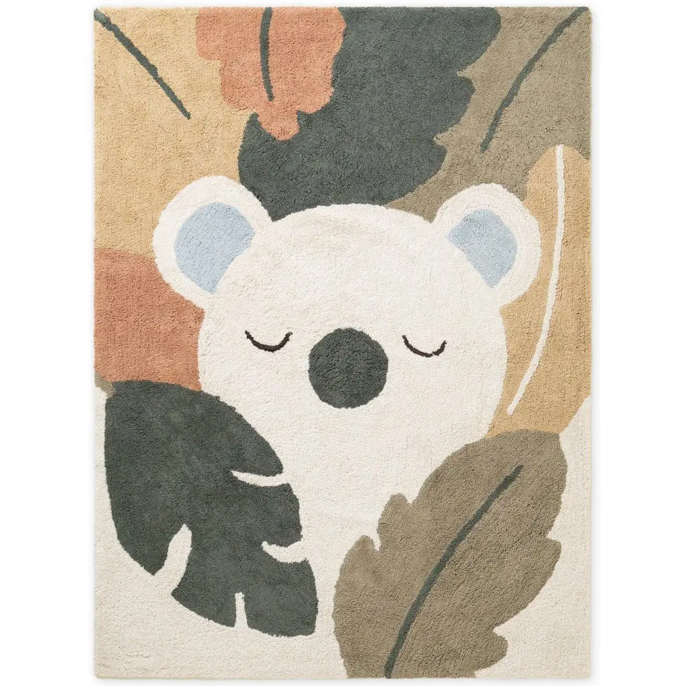 Dětský kusový koberec Hanse Home Snuggle 106457 Cream Multicolor 140x200 cm