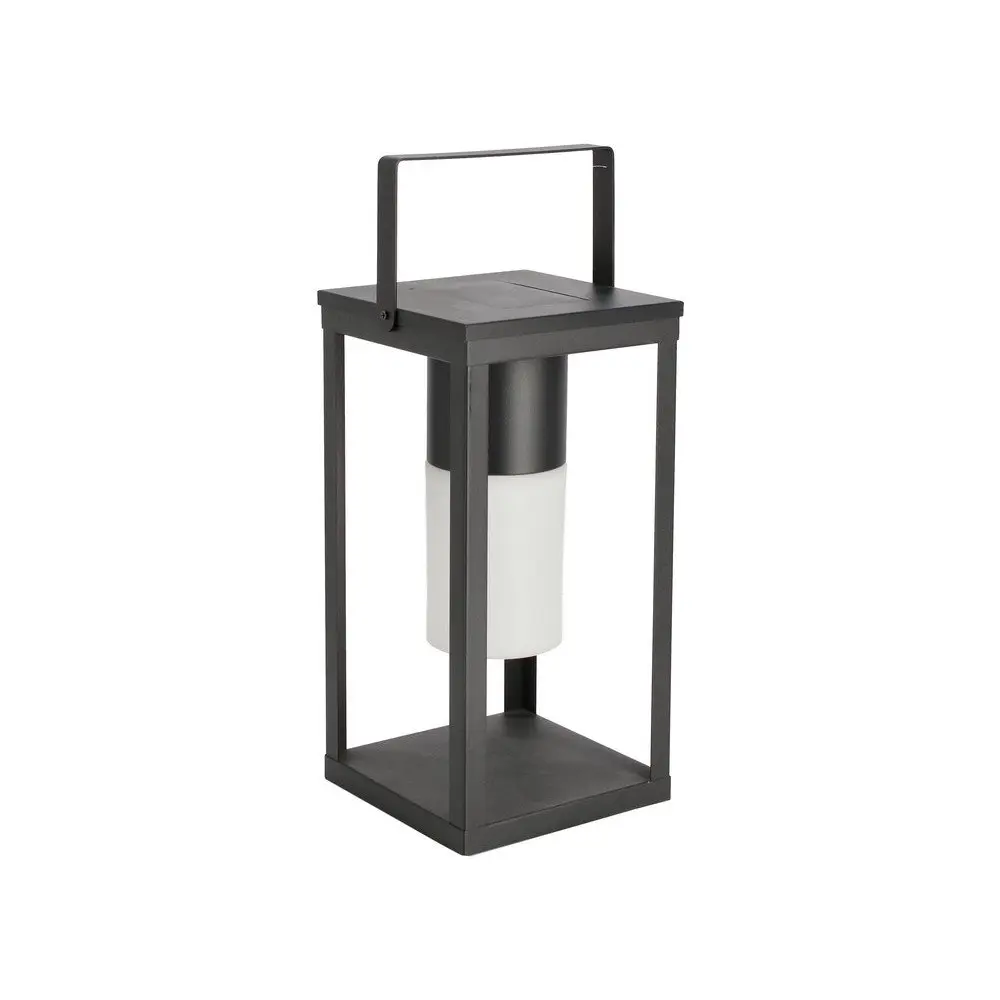 Černá solární/na USB LED lucerna (výška 38 cm) Solar – Bizzotto