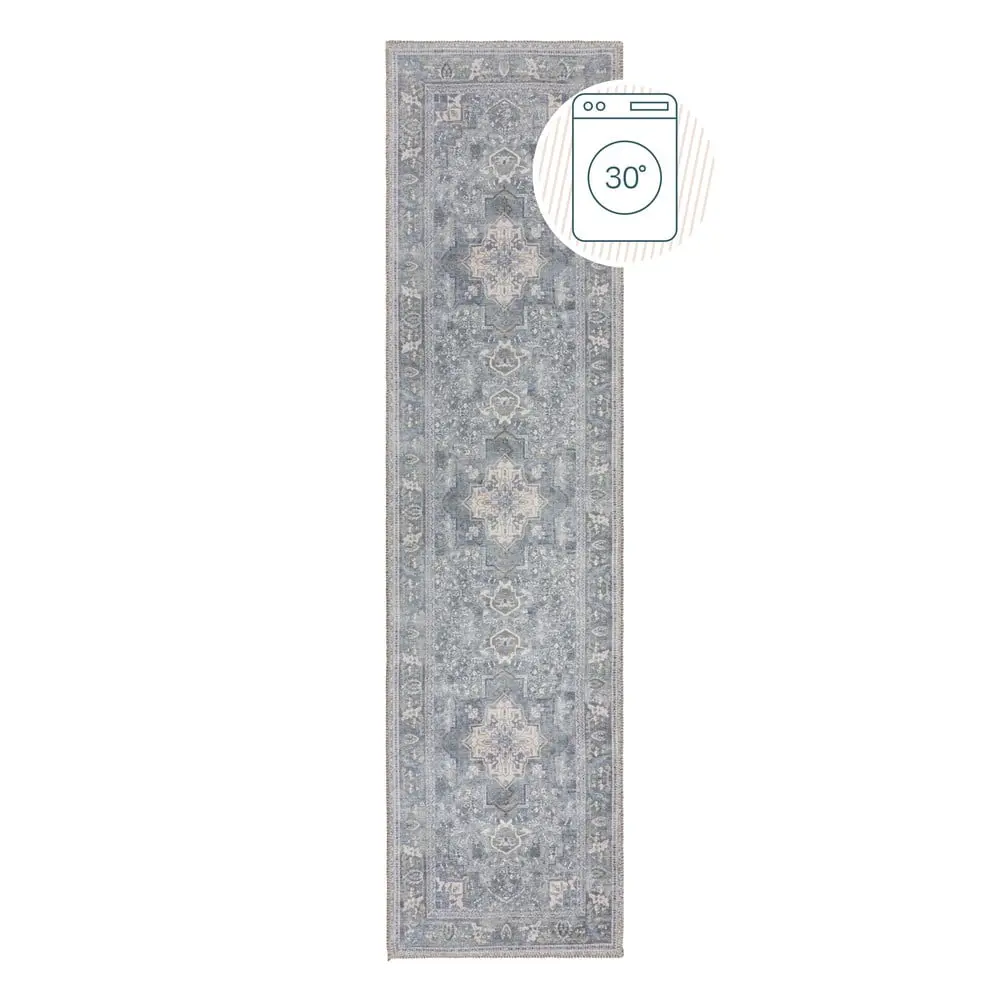 Flair Rugs, Běhoun Hebden Windsor Green, 60x230, zelená, ložnice