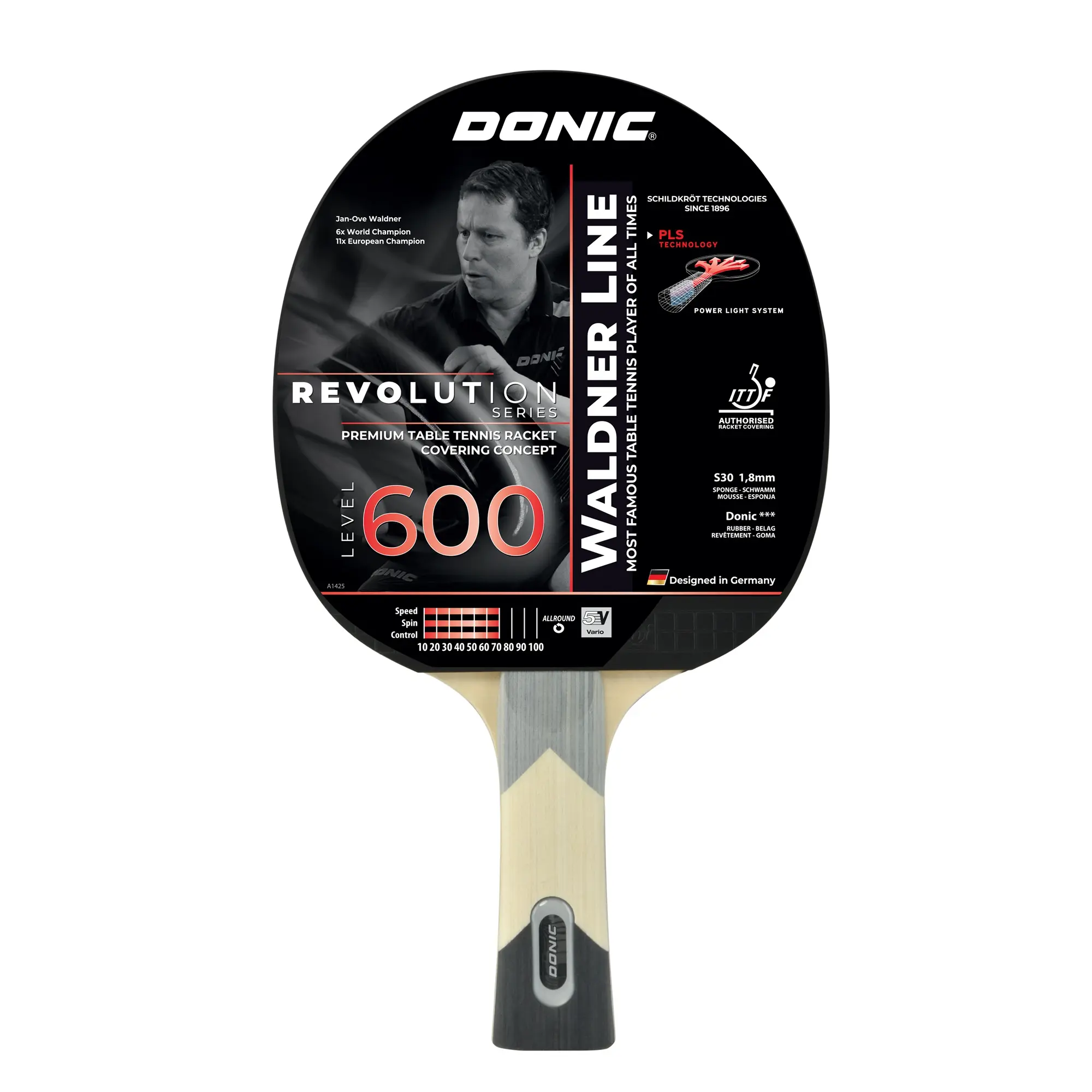 Pálka na stolní tenis DONIC Waldner 600