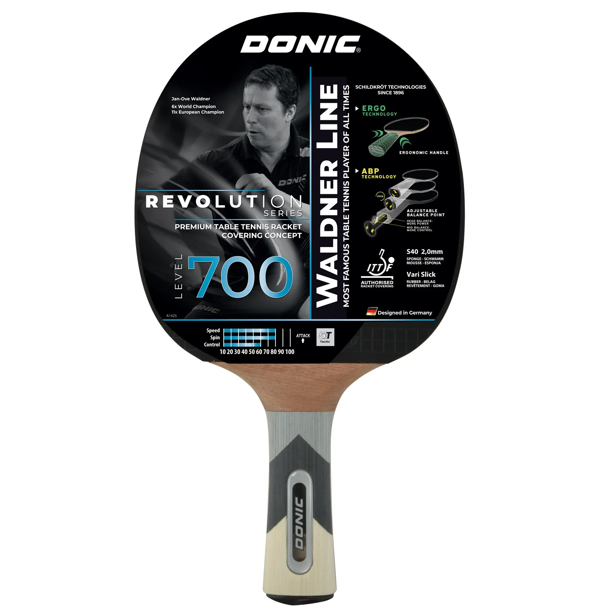 Pálka na stolní tenis DONIC Waldner 700