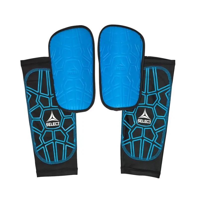 Chrániče holeně SELECT Shin guards Super Safe modro-černá