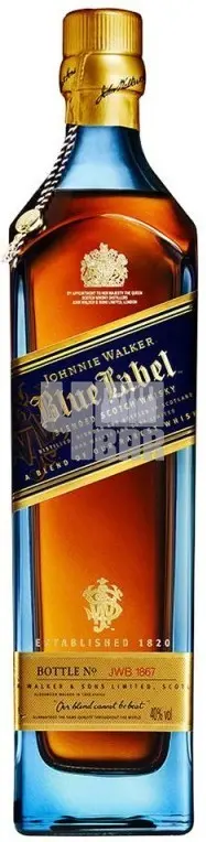 Johnnie Walker Blue Label 40% 1 l (karton)