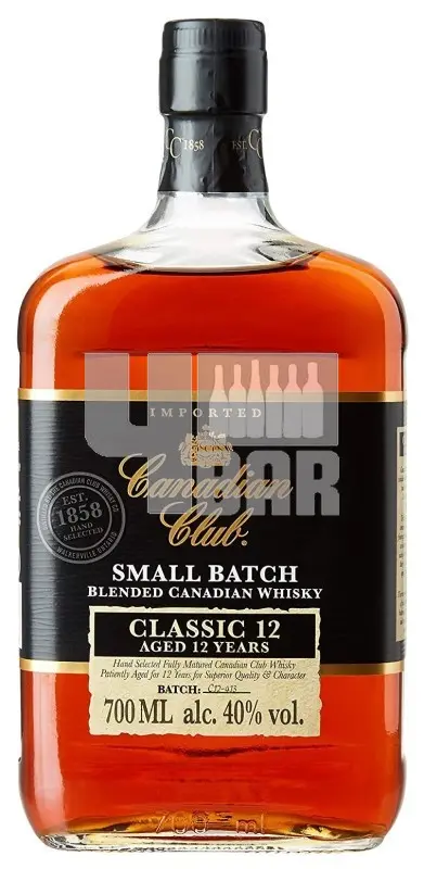 Canadian Club 12y 40% 0,7 l (holá láhev)