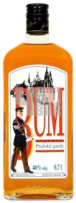 Bum Pražské Gardy 40% 0,7l (holá láhev)
