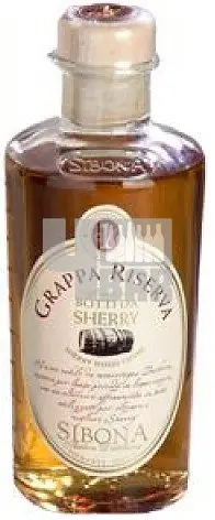 Sibona Barbera Sherry Wood 44% 0,5 l (holá láhev)