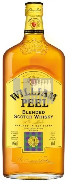 William Peel ORIGINAL Whisky 40% 1 l (holá láhev)