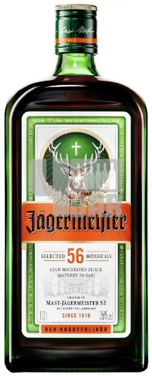 Jagermeister 35% 1 l (holá láhev)