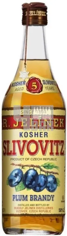Rudolf Jelínek Slivovice Zlatá v plechu 50% 0,7l