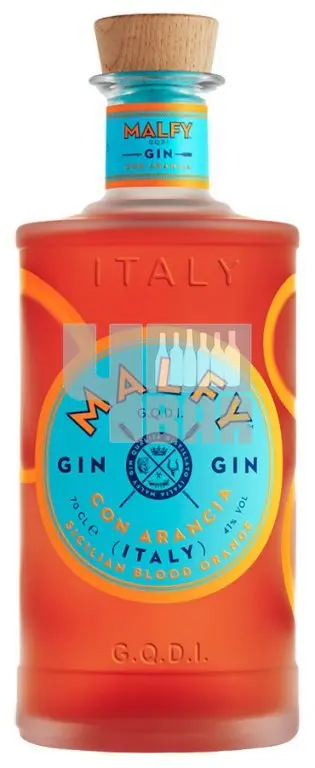 Malfy Gin CON ARANCIA Sicilian Blood Orange 41% 0,7 l (holá láhev)