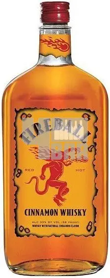 Fireball Cinnamon Whisky 33 % 1 l