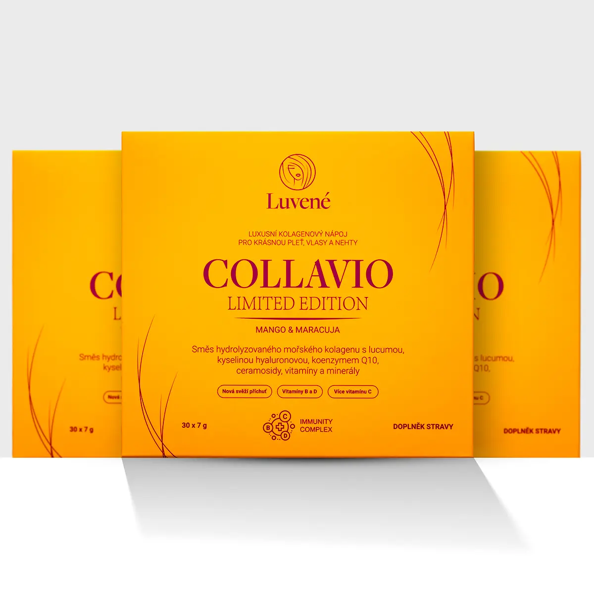 Luvené Kolagen drink Collavio Limited Edition Immunity Complex 3x30 sáčků