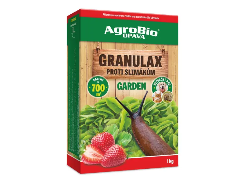 AgroBio Granulax proti slimákům Garden 1 kg - EXP 12/2026