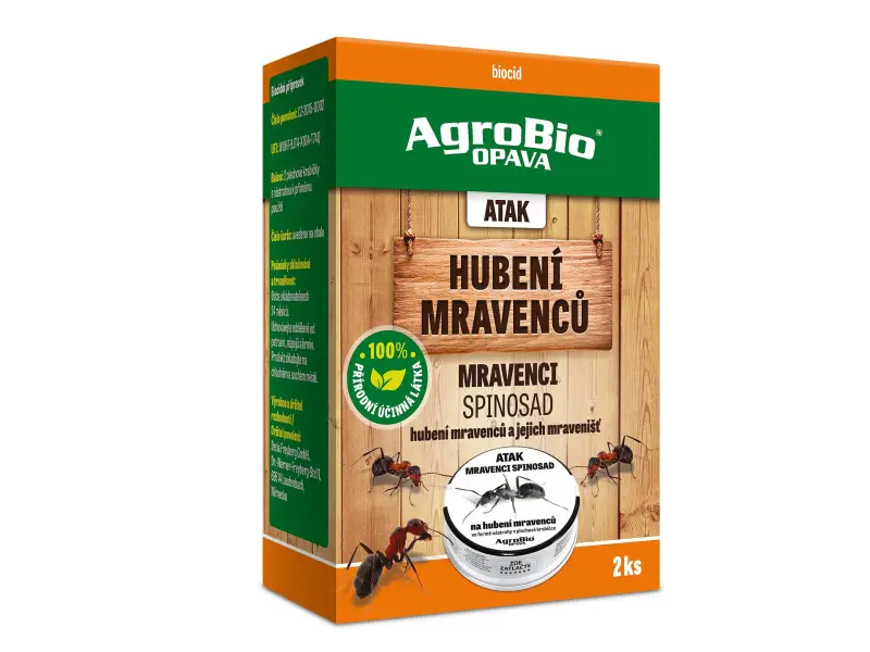 AgroBio ATAK Domečky Mravenci Spinosad