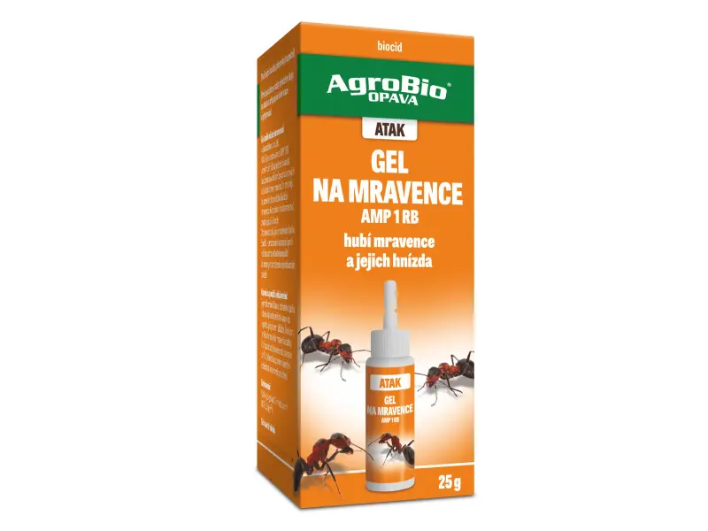 AgroBio ATAK Gel na mravence AMP